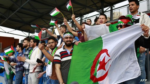 قرار رياضي جزائري “تضامنا مع الشعب الفلسطيني”