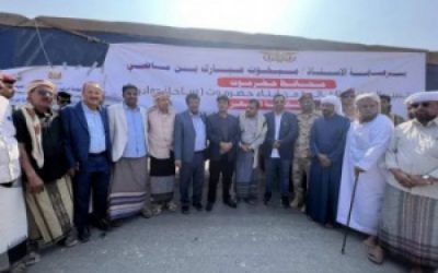 حضرموت تدعم ضحايا الإعصار في حصوين بقافلة إغاثة