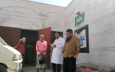 مدير عام مكتب الصحة بأبين يتفقد مبنى مركز الغسيل الكلوي بمستشفى الرازي ويبحث مع رئيس الهيئة احتياجات المركز
