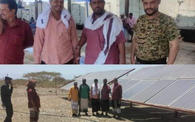 مدير عام مديرية خنفر “اليوسفي”يقوم بزيارة تفقدية لمدينة  شقره الساحلية