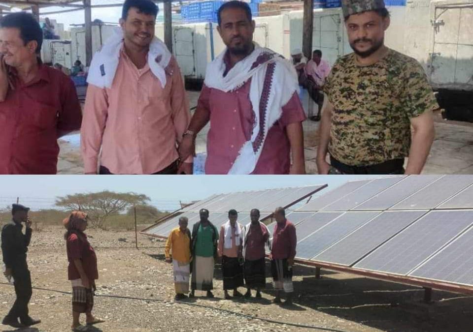 مدير عام مديرية خنفر “اليوسفي”يقوم بزيارة تفقدية لمدينة  شقره الساحلية