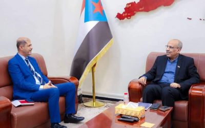 الكثيري يطّلع على نتائج زيارة أعضاء فريق الحوار الوطني الجنوبي لجمهورية رواندا