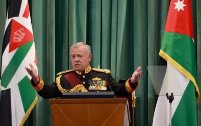 العاهل الأردني: لا استقرار من دون سلام قائم على حل الدولتين