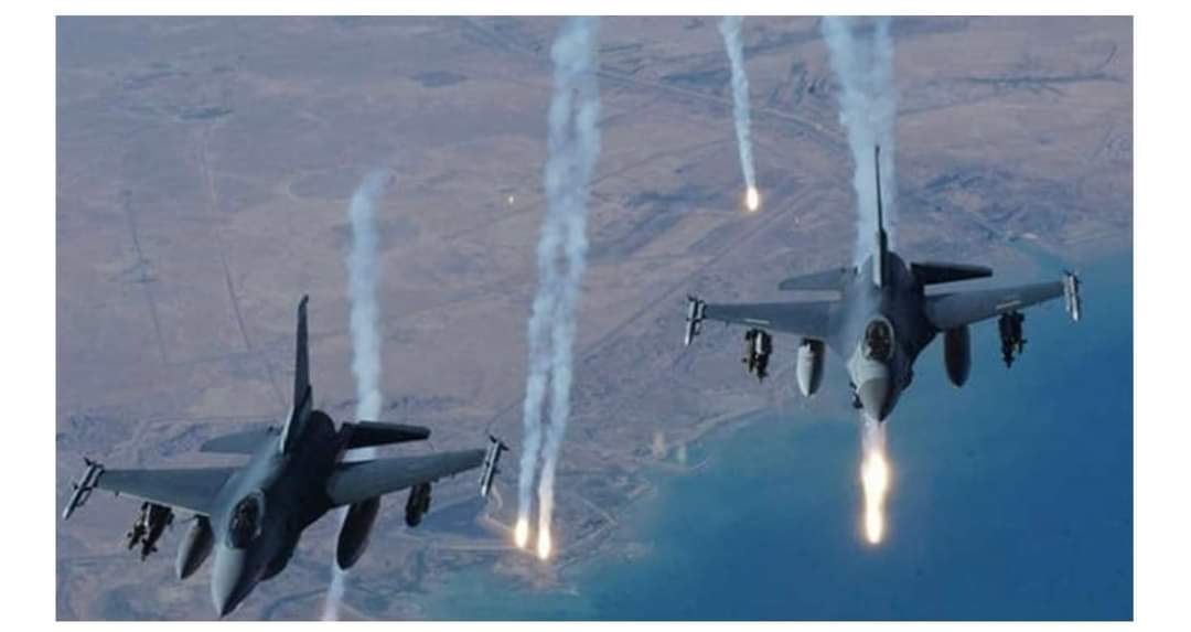 الـ F 16 تشن ضربات جوية على مواقع لداعش في كركوك