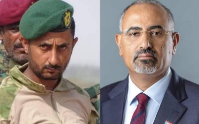قائد الحزام الأمني يافع واللواء المشاة الثالث العميد الحنشي  يهنئ الرئيس القائد عيدروس الزُبيدي بالعيد الـ 60لثورة 14 أكتوبر المجيدة