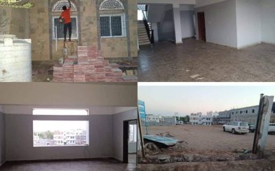 بدعم من السلطة المحلية خنفر… الاعمال جارية في ترميم و تأهيل مبنى  إدارة أمن المديرية