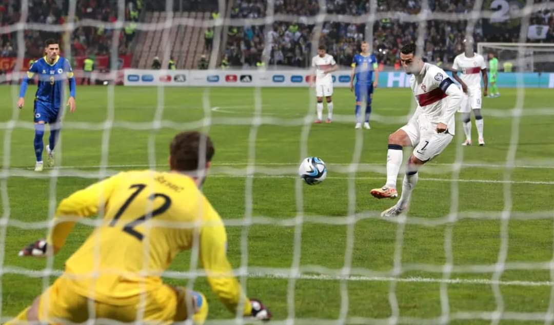 رونالدو يقود البرتغال إلى اكتساح البوسنة