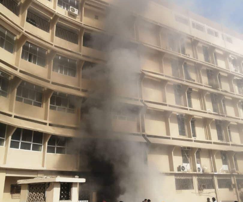 مدير عام مستشفى الصداقة تشكل لجنة تحقيق بشأن الحريق الذي نشب بقسم الأطفال