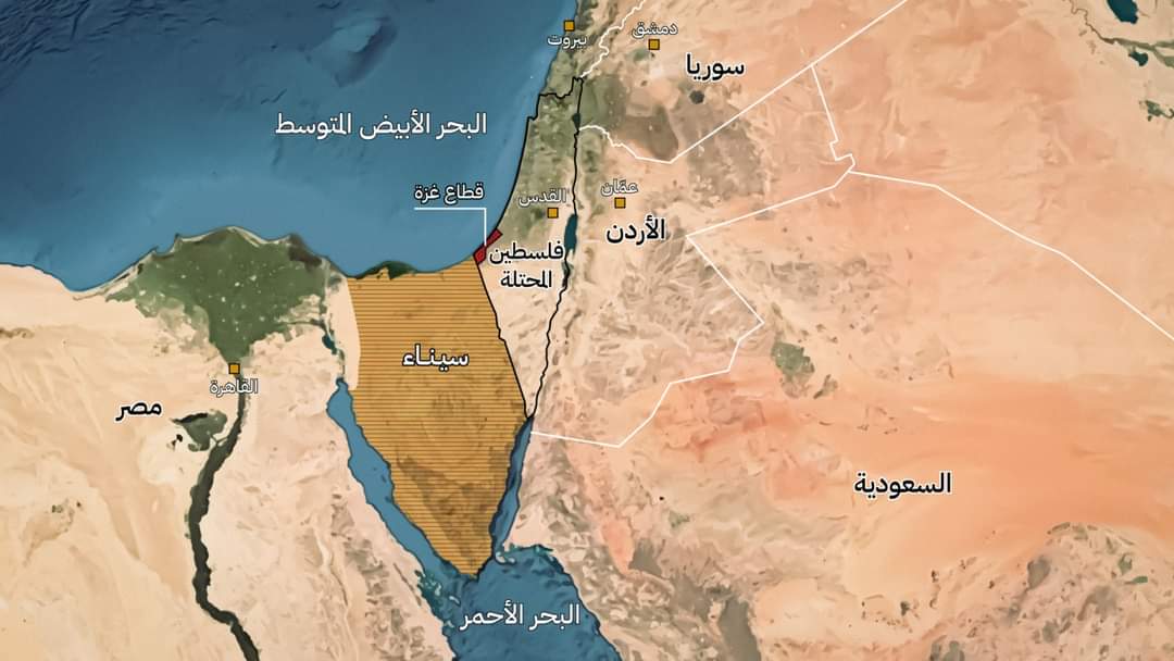 مشروع توطين الفلسطـينيين في سيناء.. القصة الكاملة لمخطط قديم جديد