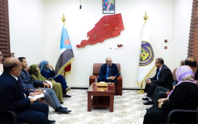 الكثيري يبحث مع الوزير الزعوري آليات العمل والتعاون المشترك بين المجلس الانتقالي ووزارة الشؤون الاجتماعية والعمل