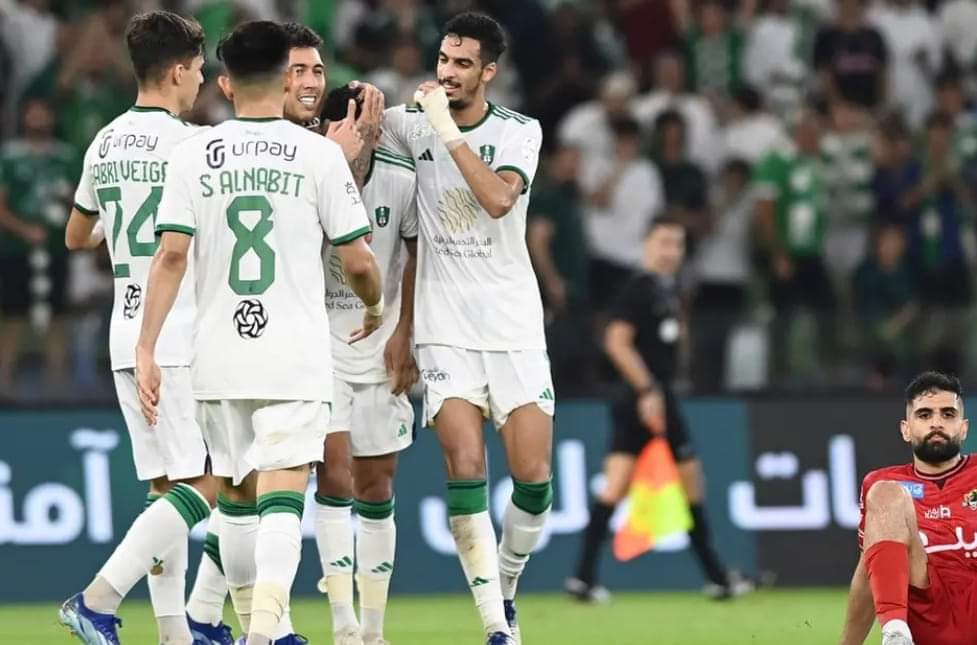 أهلي جدة يتقدم للرابع بثلاثية الوحدة
