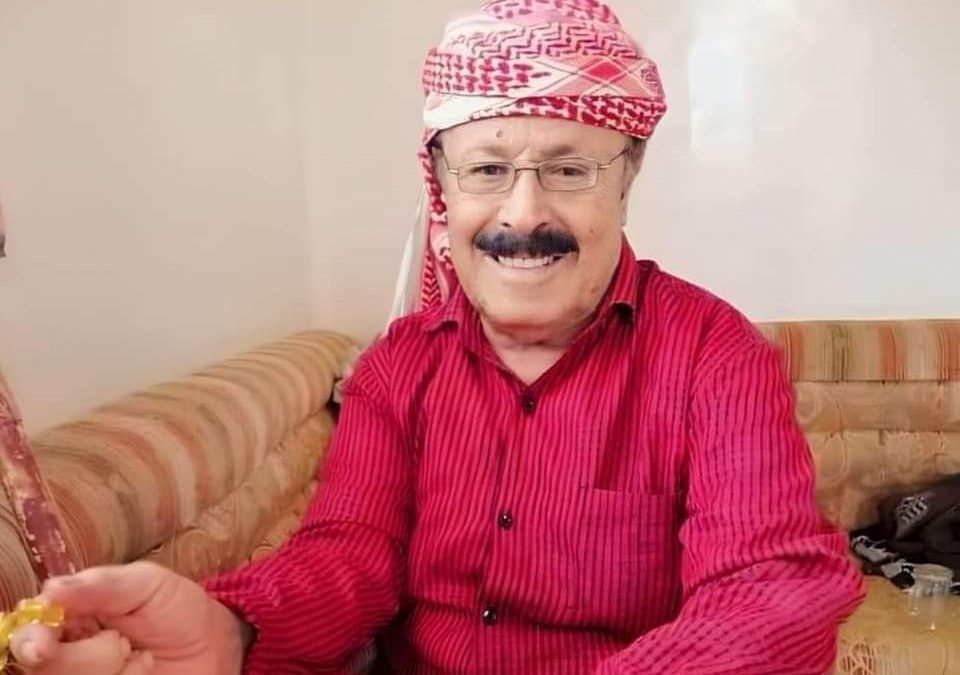 شيخ كلد ونائبه  يعزيان  في وفاة المغفور له حسين محمد ثابت لقور السنيدي