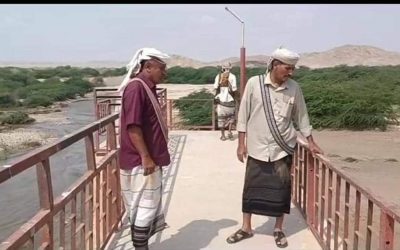 مدير عام مديرية احور يتفقد منشاة الري في دلتا أحور