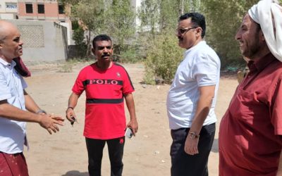 *مدير عام المنصورة يوجه بإعادة تأهيل حديقة “حي كابوتا”*