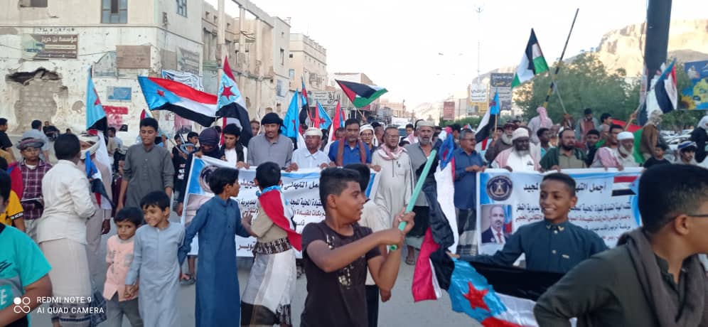 عدسة حملة فك الارتباط تواكب فعاليات  العيد الستين لثورة الرابع عشر من أكتوبر المجيدة بالقطن