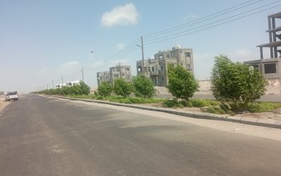 تواصل اعمال الاعمار والتشجير في مدينة الخليج العربي