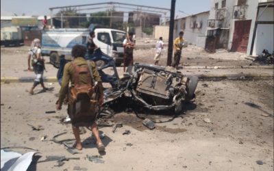 تفاصيل التفجير الإرهابي الذي استهدف موكب اللواء باعش في زنجبار أبين