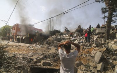 صور فضائية لمناطق في غزة قبل وبعد الغارات الإسرائيلية