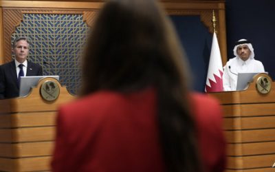 بلينكن من قطر: ما تفعله إسرائيل ليس انتقاما