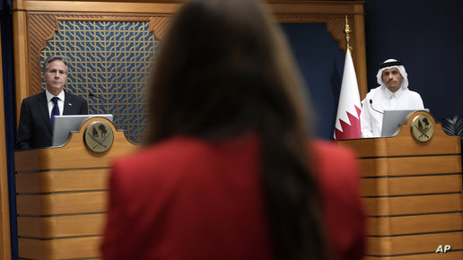 بلينكن من قطر: ما تفعله إسرائيل ليس انتقاما
