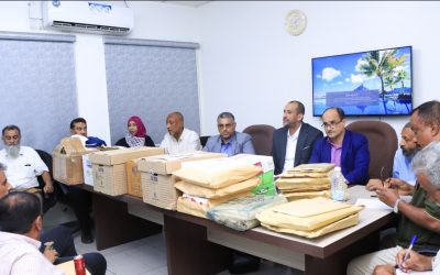 *العاصمة عدن_ فتح المظاريف لمشروع استراتيجي يخدم شبكة الصرف الصحي بدارسعد والمديريات المجاورة لها*