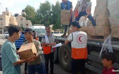 قبرص تبحث إنشاء ممر مساعدات إنساني إلى غزة