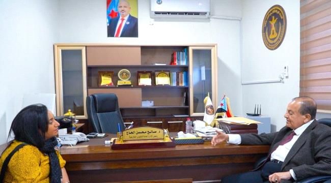 الدكتور الحاج يجدد ترحيب المجلس الانتقالي بعمل المنظمات الدولية في الجنوب