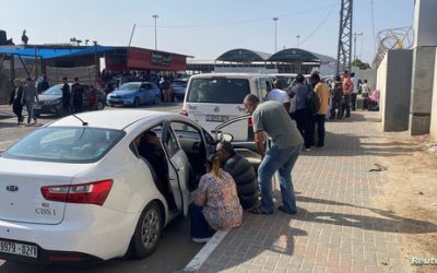 قائمة بالأجانب الذين يغادرون غزة عبر معبر رفح