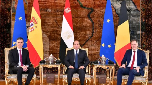السيسي يدعو إلى “الاعتراف بالدولة الفلسطينية” بعد “استنفاد فكرة حل الدولتين”