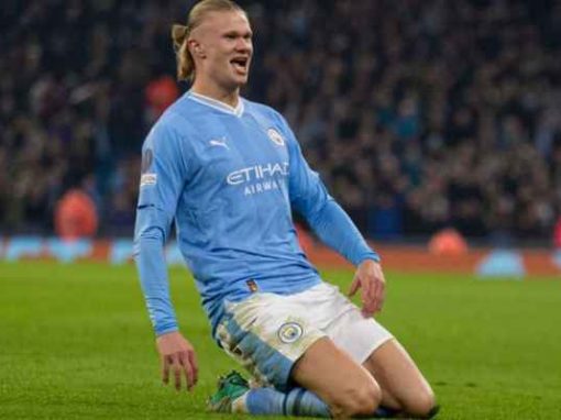 هالاند يضرب رقمين في هدف واحد