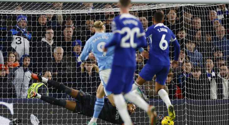 الدوري الانكليزي: ثمانية اهداف في تعادل تشيلسي ومانشستر سيتي