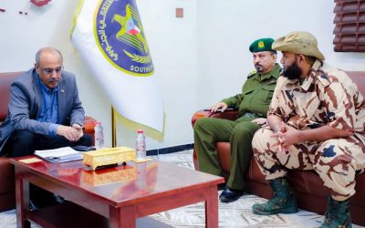 الكثيري يطّلع على الأوضاع الأمنية بمحافظة أبين