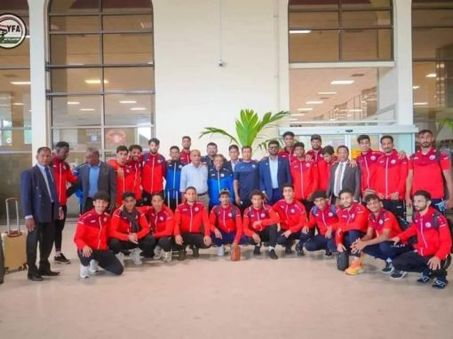 بعثة المنتخب الوطني الأول تغادر إلى أبها استعداداً لمواجهة البحرين