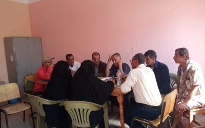 لجنة وزارية لتقييم اداء فروع صندوق الرعاية الاجتماعية في المحافظات الجنوبية.