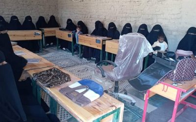 مركز محو الأمية بمدودة مديرية سيئون يختتم الدورة التدريبية بمجال الكوافير.