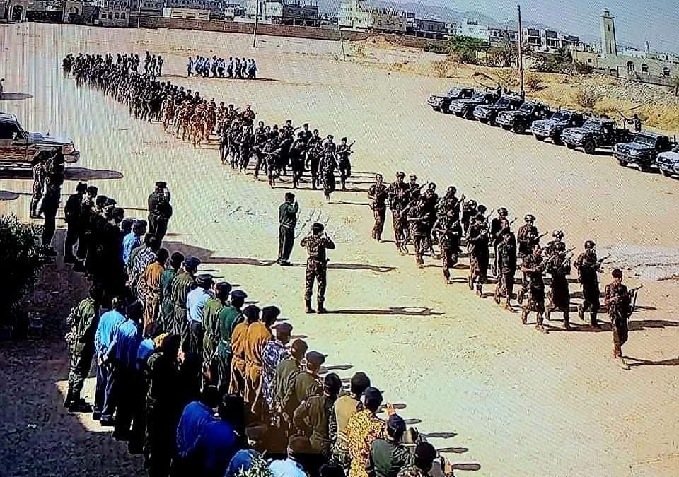 برعاية المحافظ بن الوزير مدير شرطة شبوة يفتتح معسكر القوات الخاصة بالمحافظة..