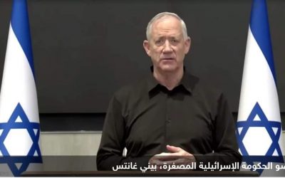غانتس يعارض إقالة نتنياهو.
