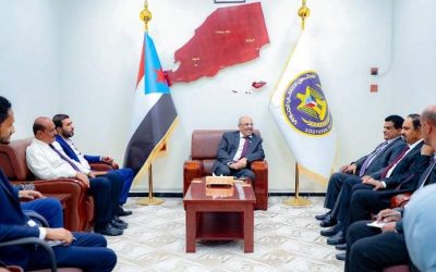 الكثيري يلتقي وزير النفط والمعادن ومحافظ محافظة حضرموت