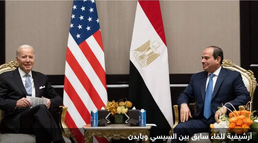 بايدن يؤكد للسيسي رفض بلاده تهجير الفلسطينيين من غزة لمصر