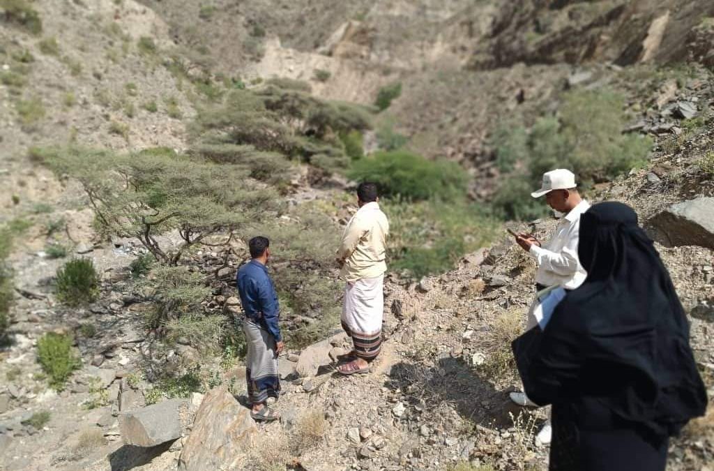 الشداداي واليوسفي يتفقدو منطقه امقياء بمديريه سرار