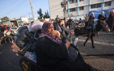 آلاف النازحين يتوجهون لتفقد منازلهم وسط وجنوب قطاع غزة مع دخول الهدنة_الإنسانية المؤقتة حيز التنفيذ.