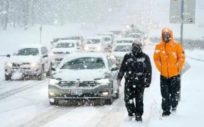 عاصفة ثلجية تضرب جزء كبير من الولايات المتحدة خلال الأيام المقبلة