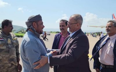 بتوجيهات من الرئيس الزُبيدي.. فريق من الأمانة برئاسة الجعدي يزور محافظة سقطرى للمشاركة في احتفال عيد الاستقلال 30 نوفمبر