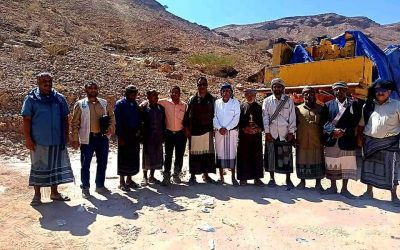 السلطة المحلية جردان… تدشن العمل في مشروع حفر بئري العجيماء وبأزراره.