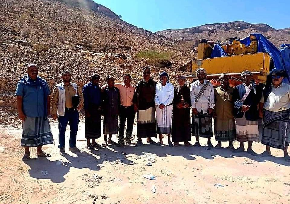 السلطة المحلية جردان… تدشن العمل في مشروع حفر بئري العجيماء وبأزراره.