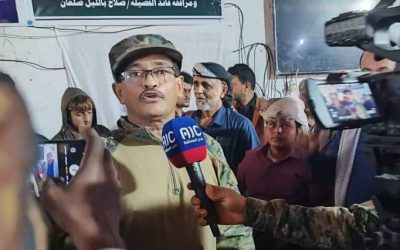 مدير التوجيه المعنوي في الحزام الأمني أبين….نثمن كل الجهود التي تبذل للتوعية ومواجهة مخاطر  آفة المخدرات