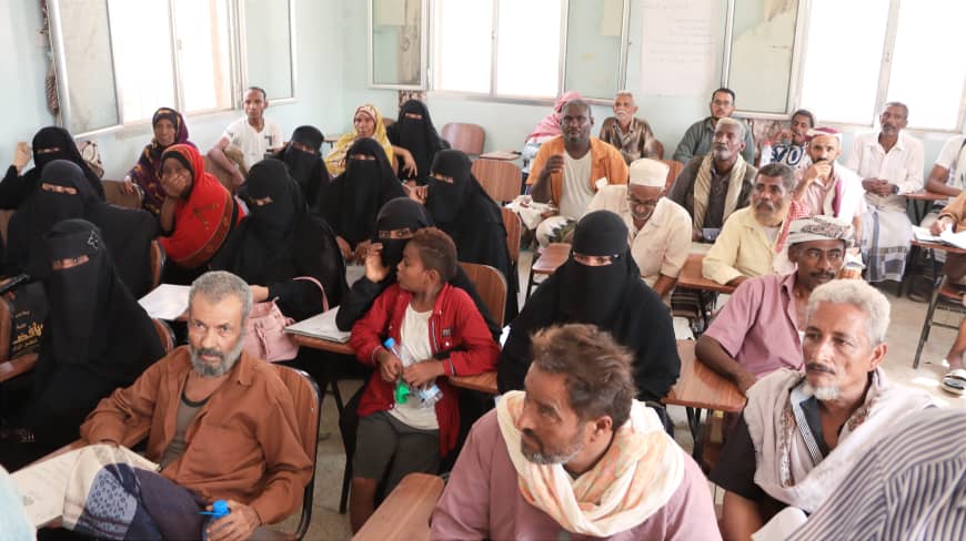 *مدير عام دارسعد يدشن عملية توزيع عقود الترميم الجزئي لعدد 150 منزل في البساتين*