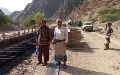 رئيس الهيئة التنفيذية لانتقالي سرار يزور مشروع طريق باتيس رصد – معربان