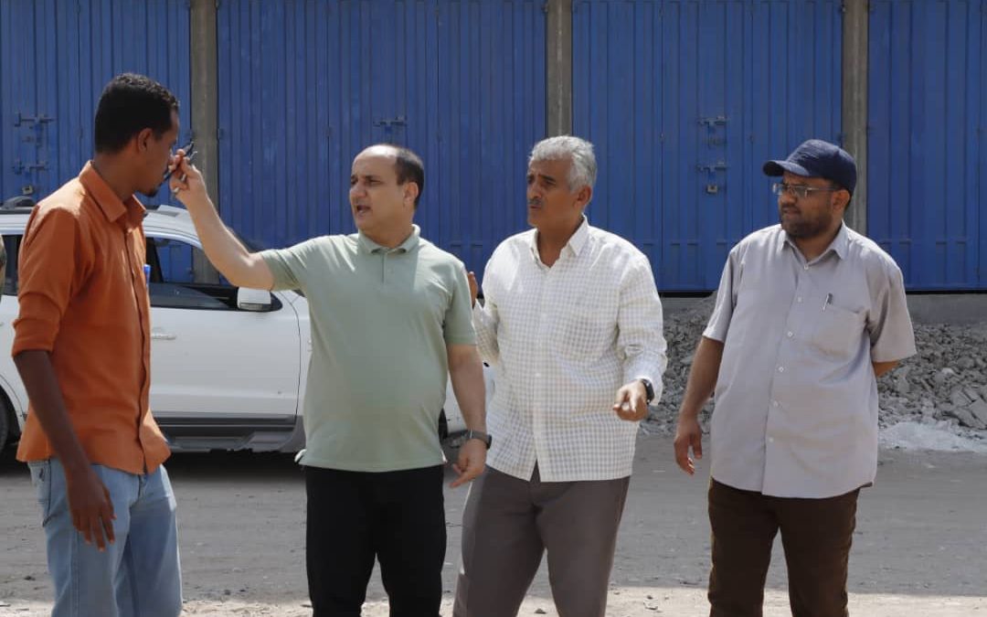*عبود ناجي يتفقد سير العمل ونسبة الإنجاز في عددا من المشاريع بدارسعد*