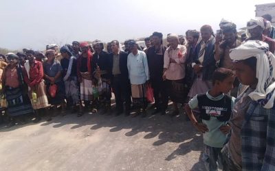 قيادة انتقالي أبين تشارك في الصلح القبلي بين وليد الفضلي والـ داحور بمنطقة شقرة